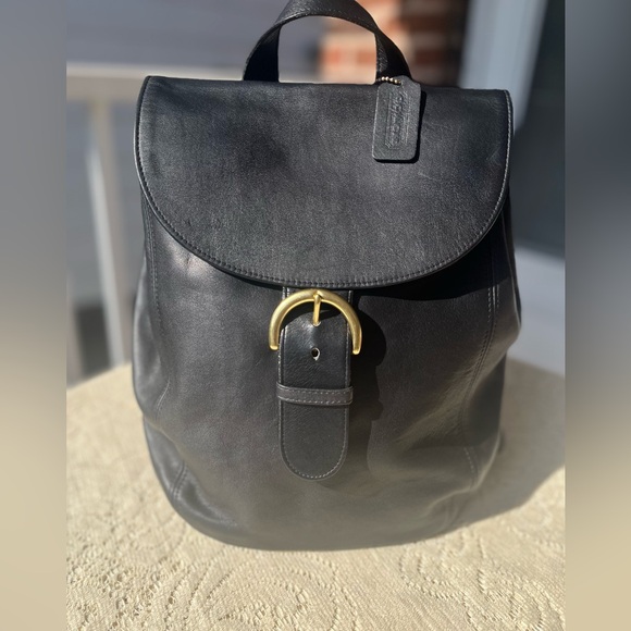 Vintage 1995 Coach SoHo Backpack - Picture 1 of 12